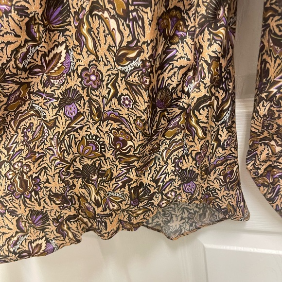 Zadig & Voltaire Pattern Button Down Blouse - Picture 11 of 14